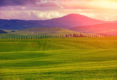 Fototapeta Zelené panorama 1391